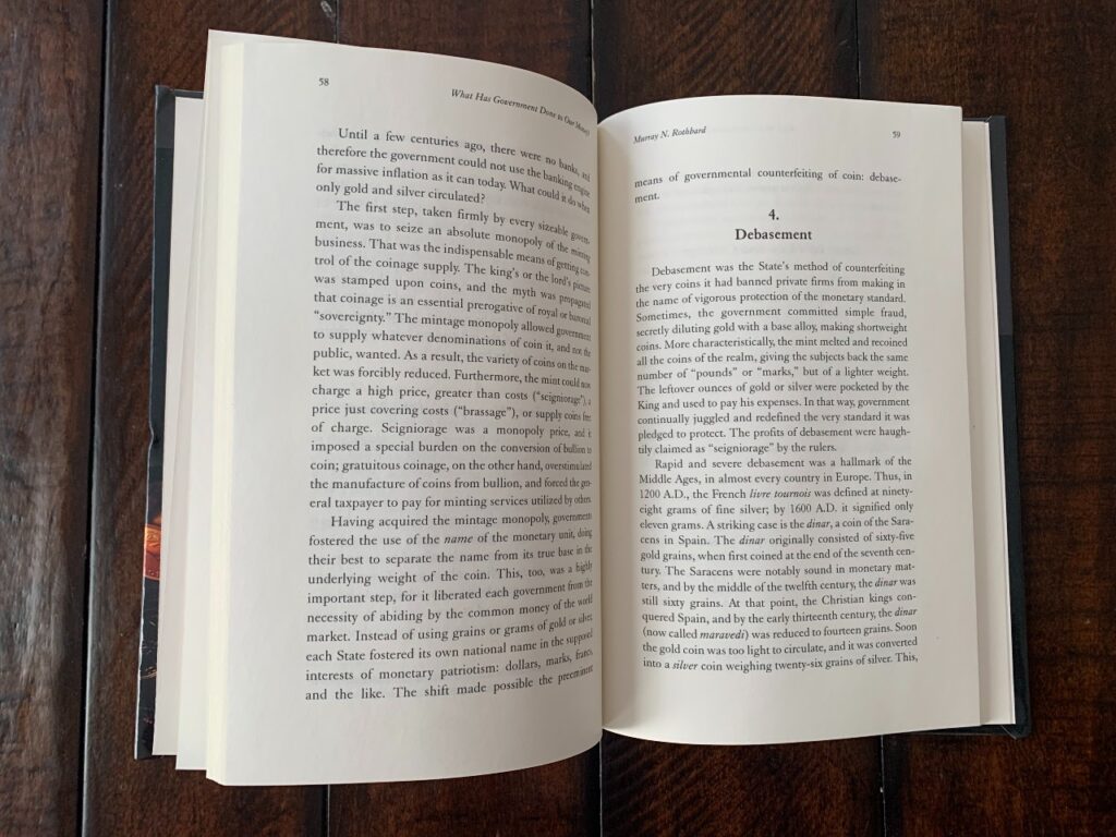 what has our government done to our money book review