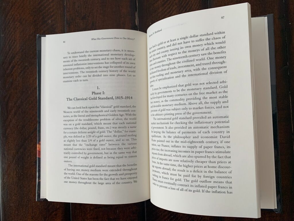 what has our government done to our money book review