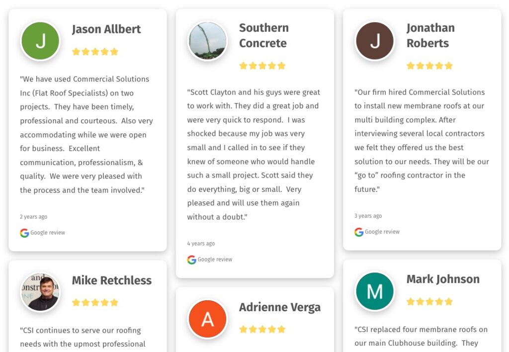 commercial solutions inc reviews
