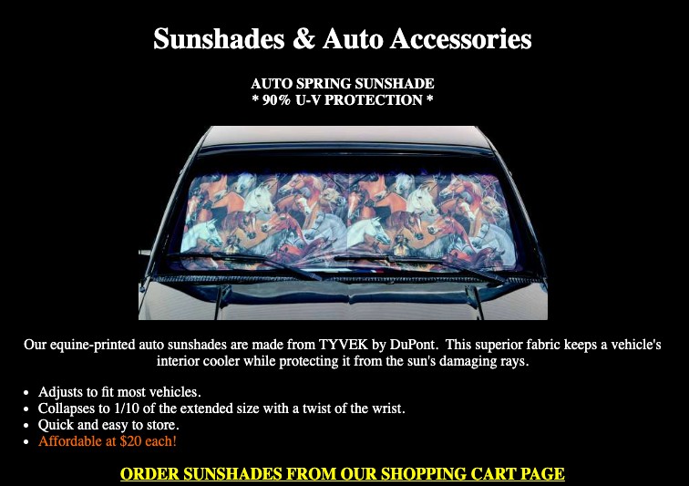 pride products sunshades