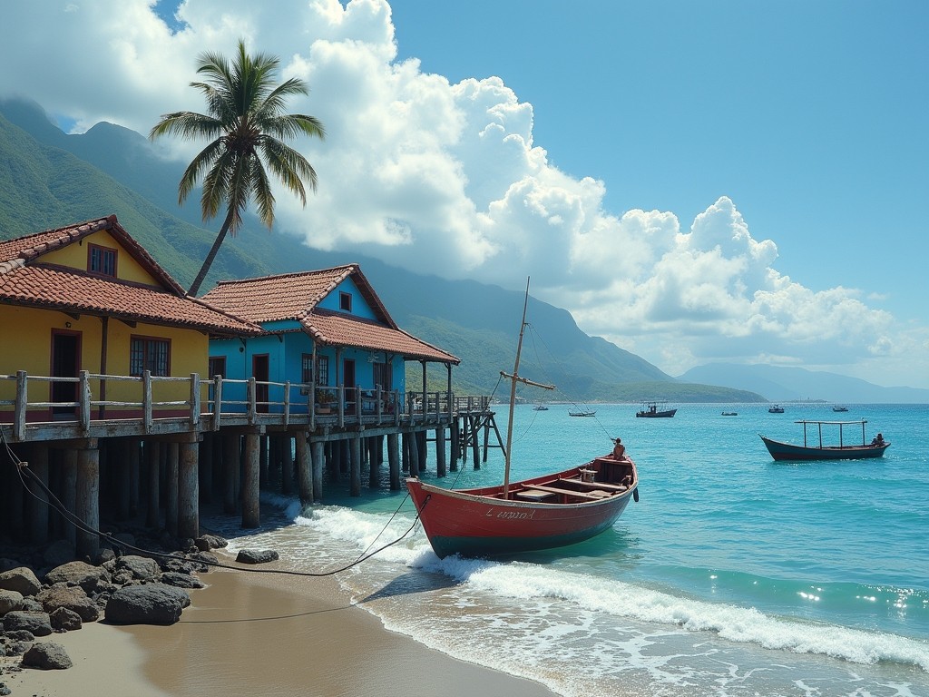 south american ocean pier