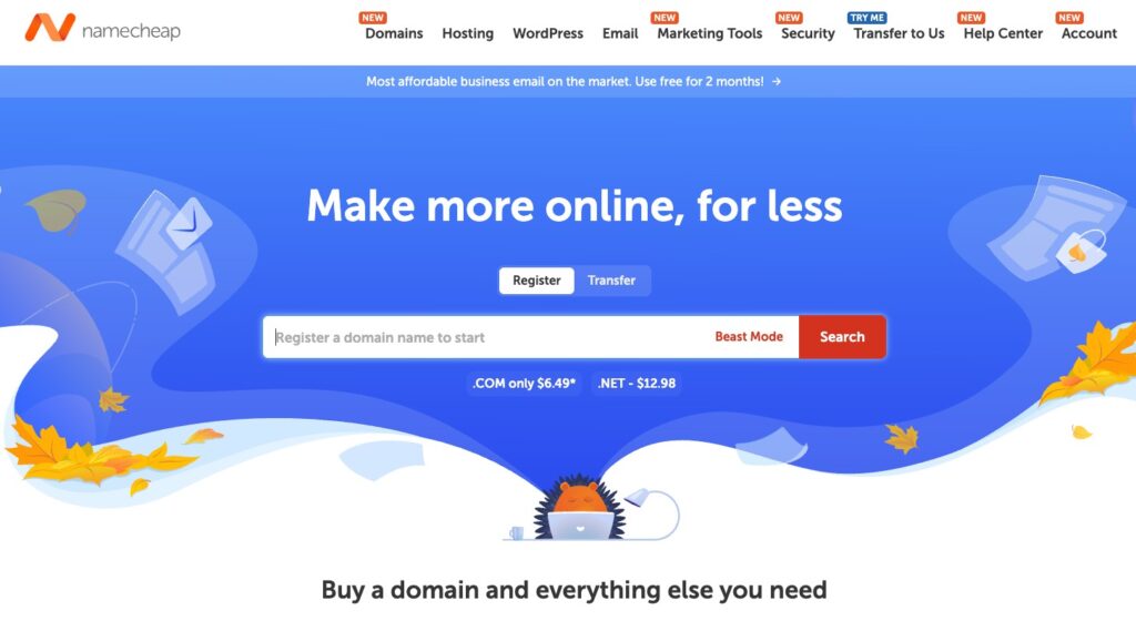 namecheap