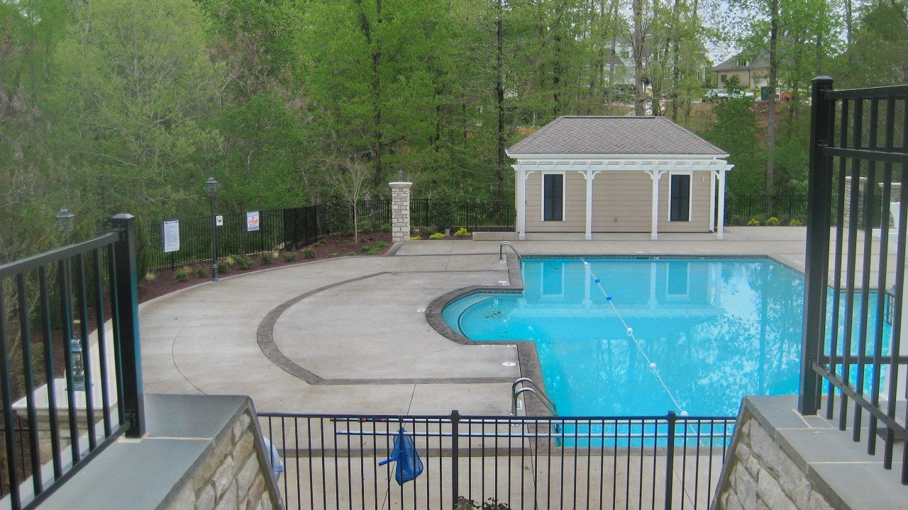 pool fence